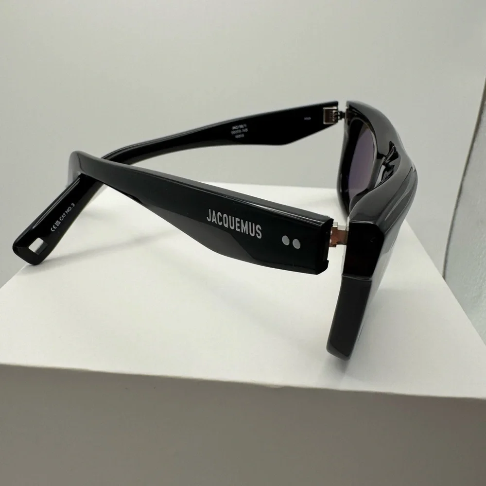 Jacquemus The Pasadena Black Sunglasses 58/1 - Picture 5 of 9